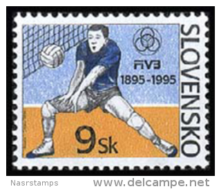 Slovakia 1995 ( Volleyball, Cent. ) - MNH (**) - Ungebraucht