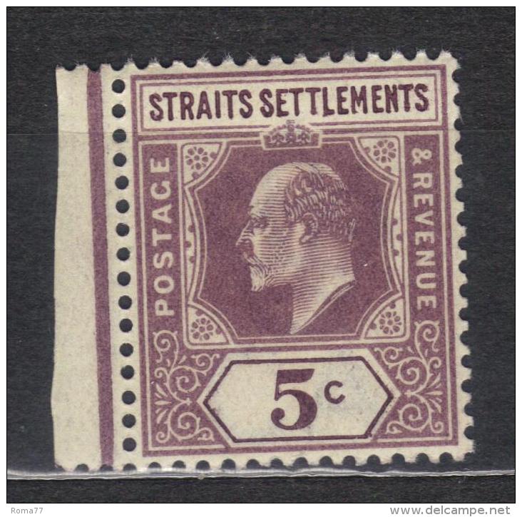 SS3587 - MALACCA 1867 , Eduardo VII  Yvert N. 82  Fil CA  ***  MNH - Straits Settlements