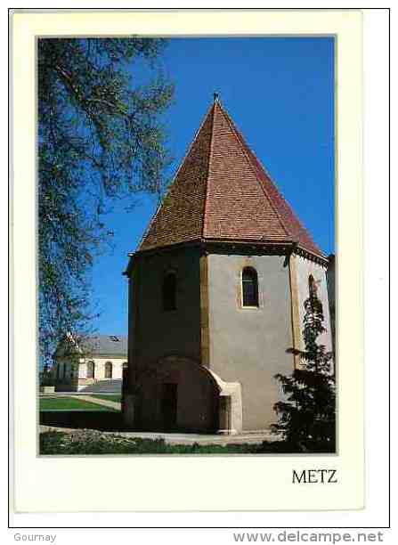 METZ  : La Chapelle Des Templiers XIIIè S.  - Combier 90C 0034 - Metz Campagne