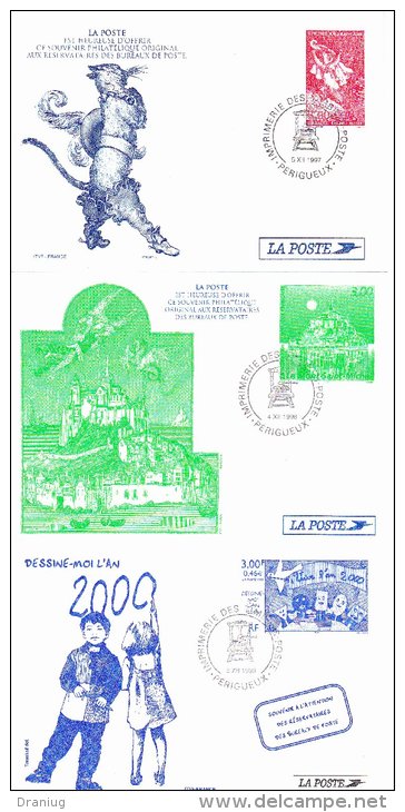 Lot De 10 Entiers Postaux De La Poste - A SAISIR ! - Official Stationery