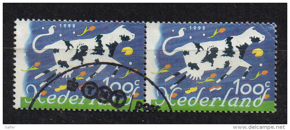 NEDERLAND - 1995  Europe  Couple Used - Oblitérés