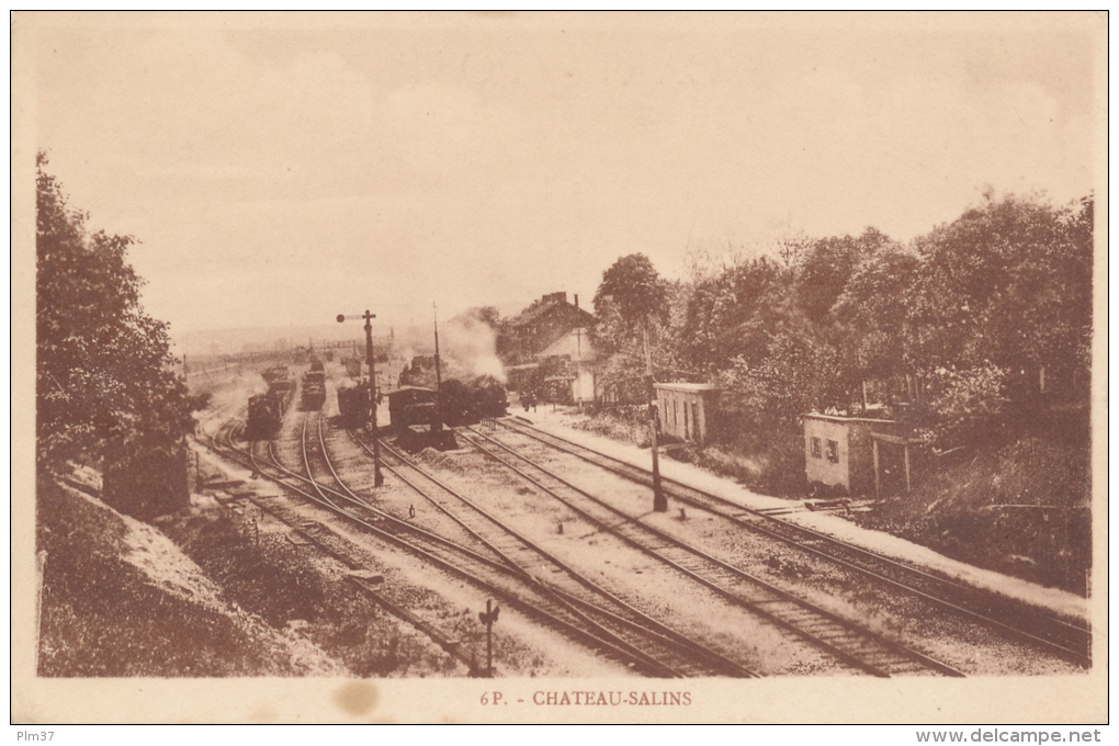 CHATEAU SALINS - La Gare - Chateau Salins