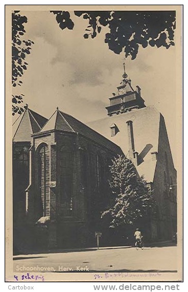 Schoonhoven, Herv. Kerk ((echte Foto) - Schoonhoven