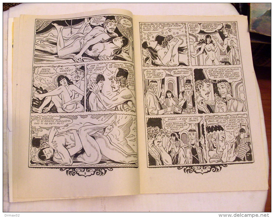 Scheherazade - Sexy Cartoon Comic Book (no. 1 Serbian Language, Latin Letter) Nice Old Sex Story - Cómics & Mangas (otros Lenguas)