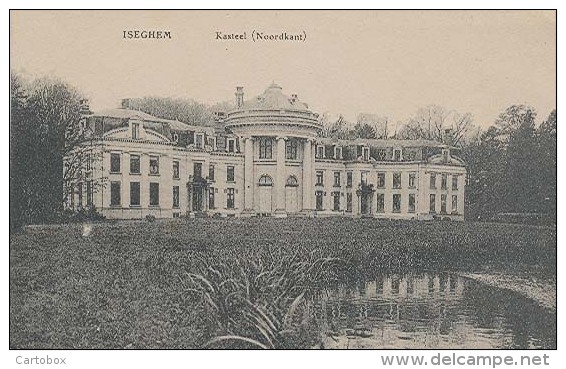 Iseghem, Kasteel (Noordkant)     /   Izegem - Izegem