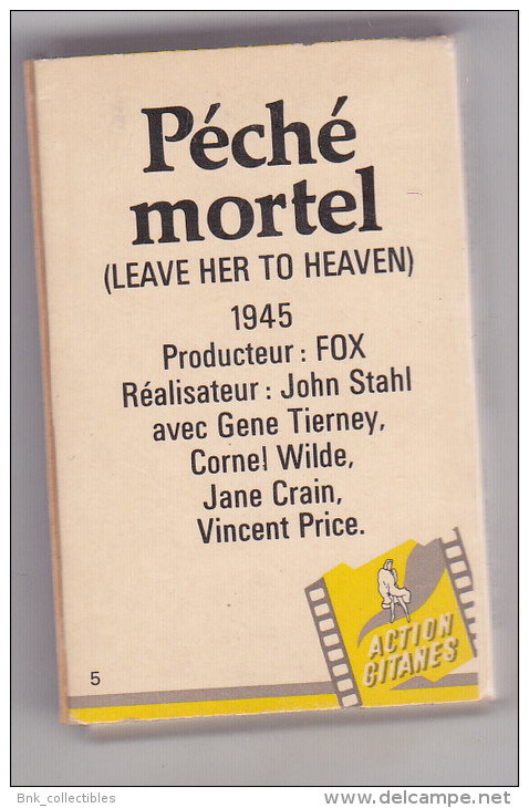 France Old Matchbox - Action Gitanes - Movies - Peche Mortel (Leave Her To Heaven) - Boites D'allumettes