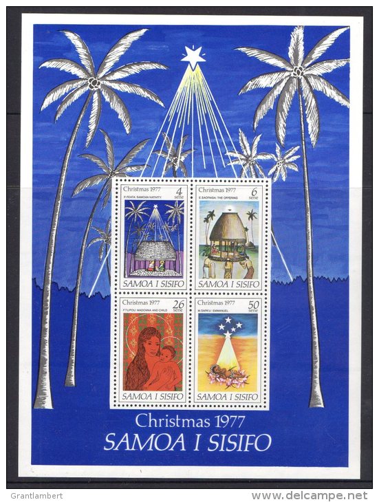 Samoa 1977 Christmas MS MNH - Samoa (Staat)