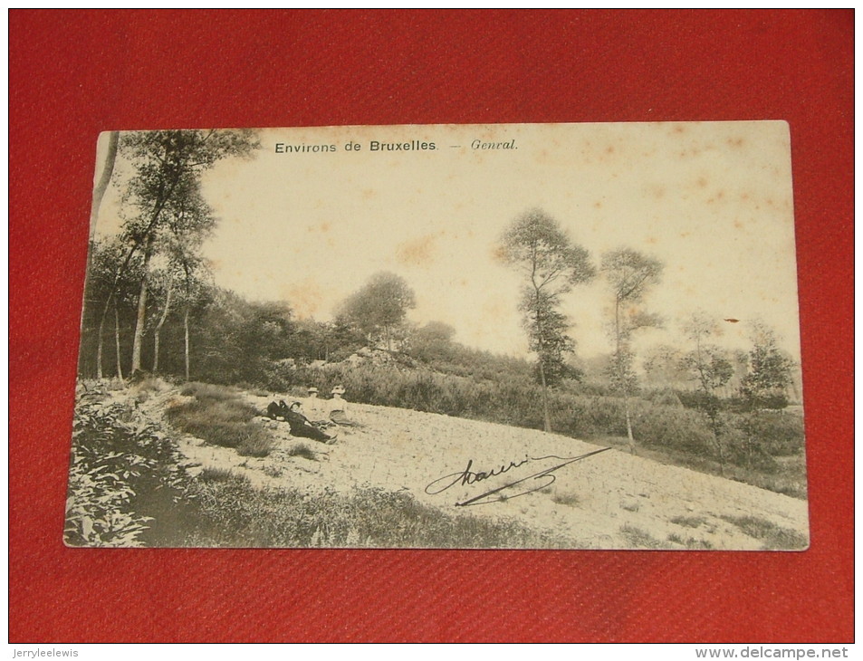 GENVAL    -    Panorama  -  1902 - Rixensart