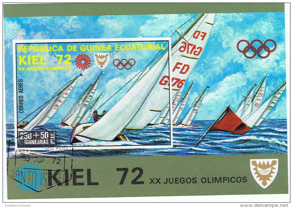 SPD-L28 - GUINEE EQUATORIALE lot de 11 bloc diff. Jeux Olympiques de Munich