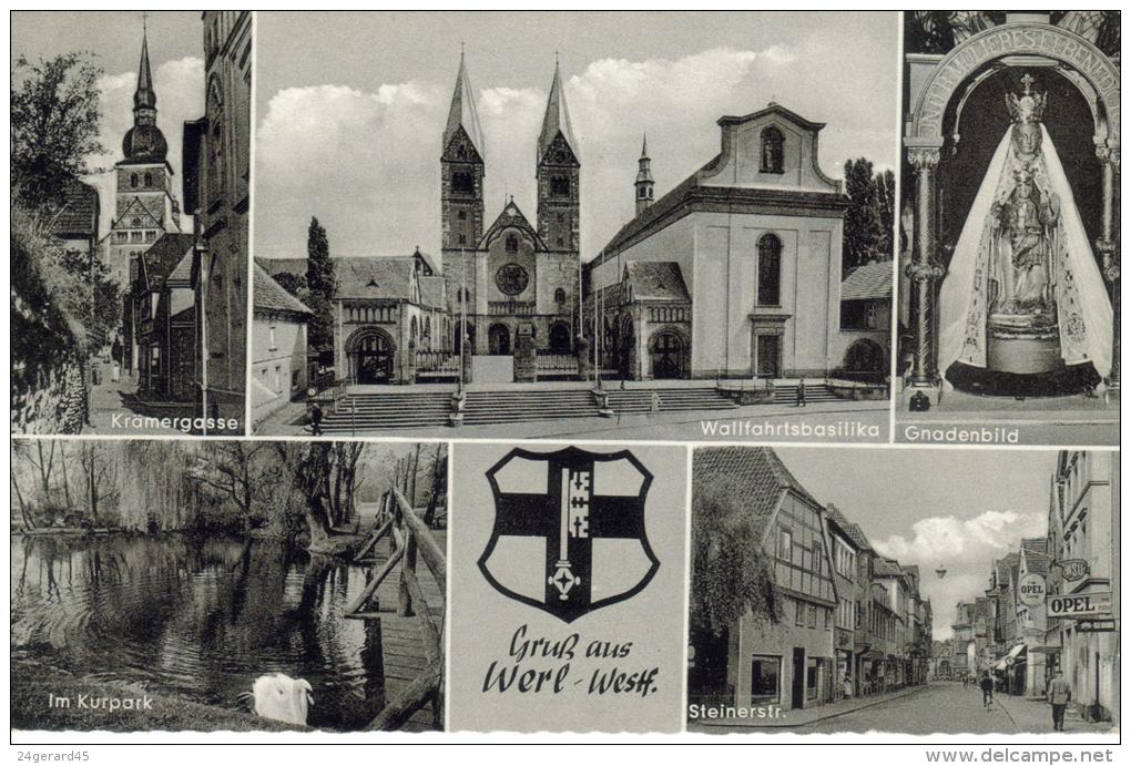 CPSM WERL (Allemagne-Rhénanie Du Nord Westphalie) - Gruss Aus .....5 Vues - Werl