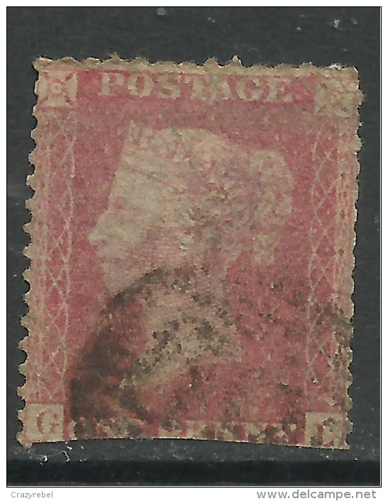 GB 1854 - 58 QV 1d Penny Red Stars ( G & L ). ( C662) - Oblitérés