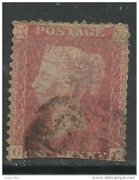 GB 1854 - 58 QV 1d Penny Red Stars ( G & L ). ( C662) - Gebraucht