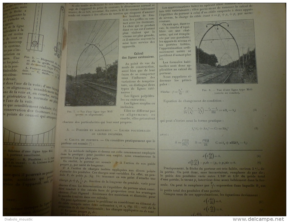 1-7-1928  LA TECHNIQUE MODERNE  Et :Chemins De Fer;La Rupture Du Barrage De San-Francis En Californie; Les Dirigeables; - 1900 - 1949