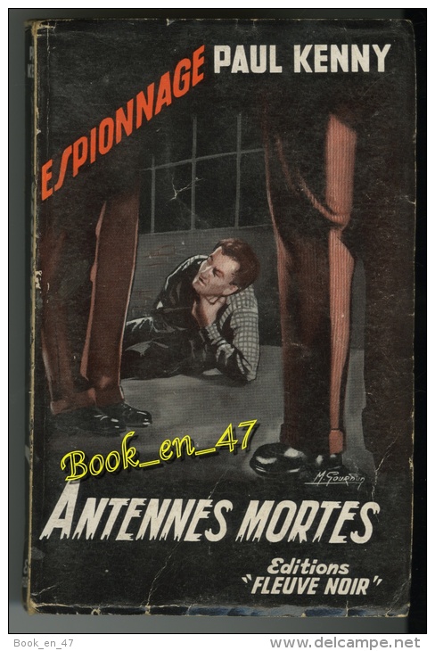 {25203} Paul Kenny ; Espionnage N°160. EO 1958.  Antennes Mortes  " En Baisse " - Fleuve Noir