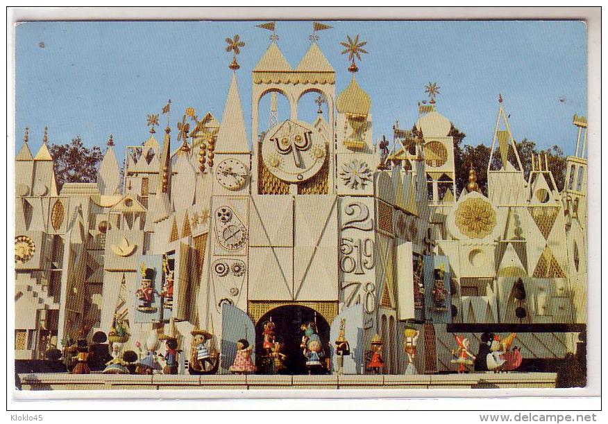 Amérique - Disneyland  CALIFORNIA ANAHEIM - IT'S A SMALL WORLD - Children Of The World Parade Gayly To The Chimes ... - Anaheim