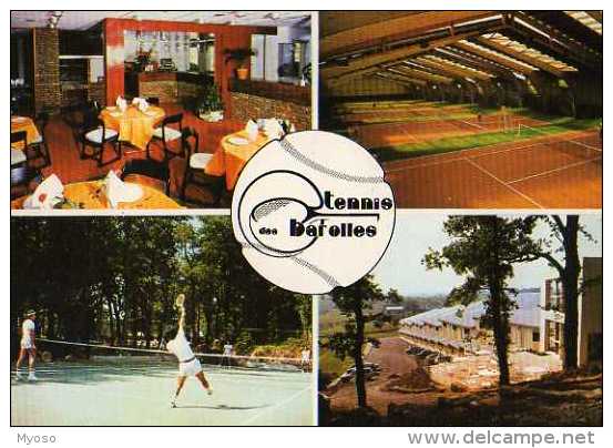 69  BRIGNAIS Tennis Club Des Barolles, Carte Pub - Brignais