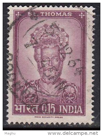 India Used 1964,  St. Thomas, Apostle., Ortona Cathedral, Italy   (Sample Image) - Oblitérés