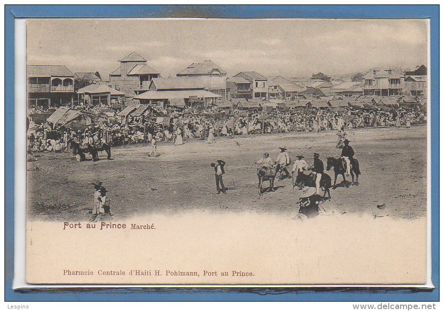 Amérique - Antilles -  HAITI - Port Au Prince - Marché - Haïti