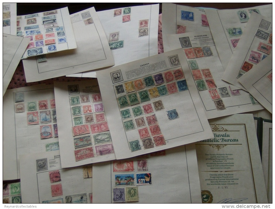 Huge (9.5kg) Boxlot GB,Europe,ROW Stamps, Covers, QV To Modern, Albums, Leaves, Kiloware Etc. - Collezioni (in Album)