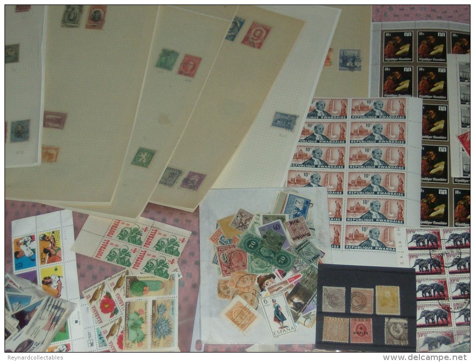 Huge (9.5kg) boxlot GB,Europe,ROW stamps, covers, QV to Modern, albums, leaves, kiloware etc.