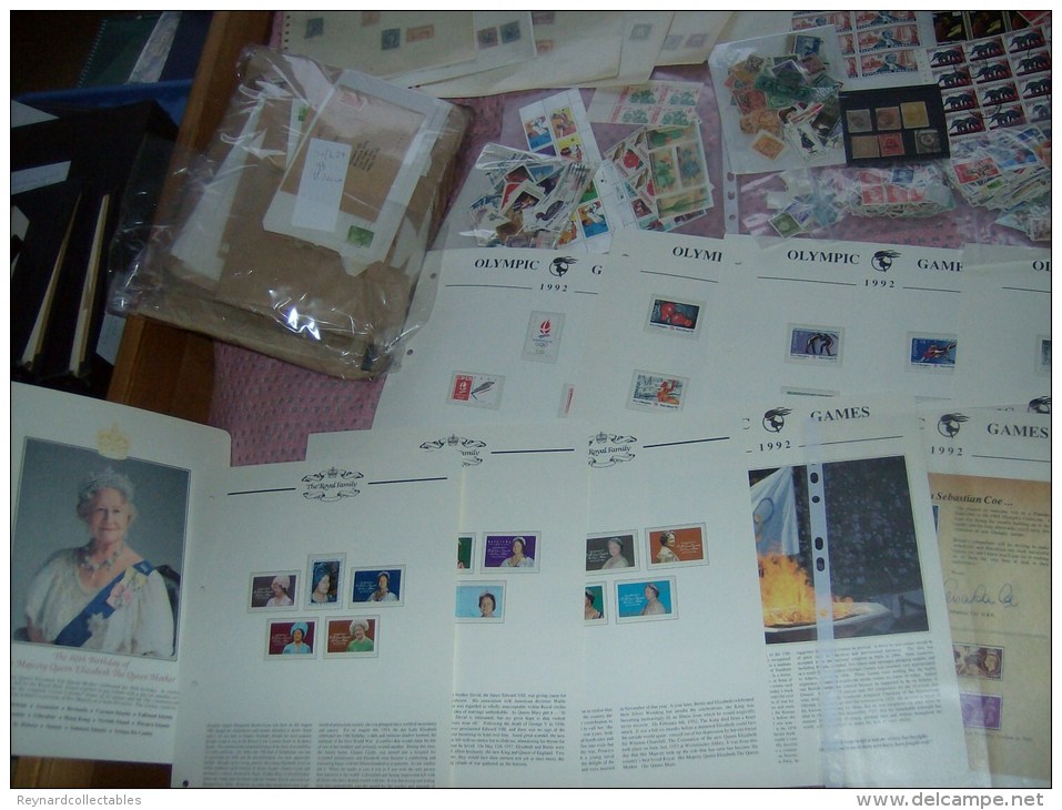 Huge (9.5kg) boxlot GB,Europe,ROW stamps, covers, QV to Modern, albums, leaves, kiloware etc.