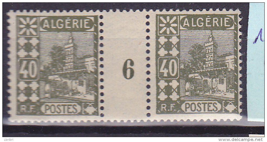 ALGERIE  N° 45 40C OLIVE MOSQUEE SIDI ABDERAHMANE MILLESIME 1926 NEUF SANS CHARNIERE - Neufs