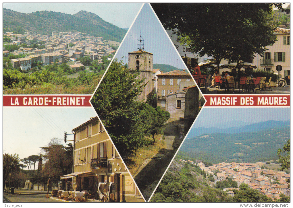 CPM LA GARDE-FREINET(83)16/4/87-multivues-15x10.5 - La Garde Freinet