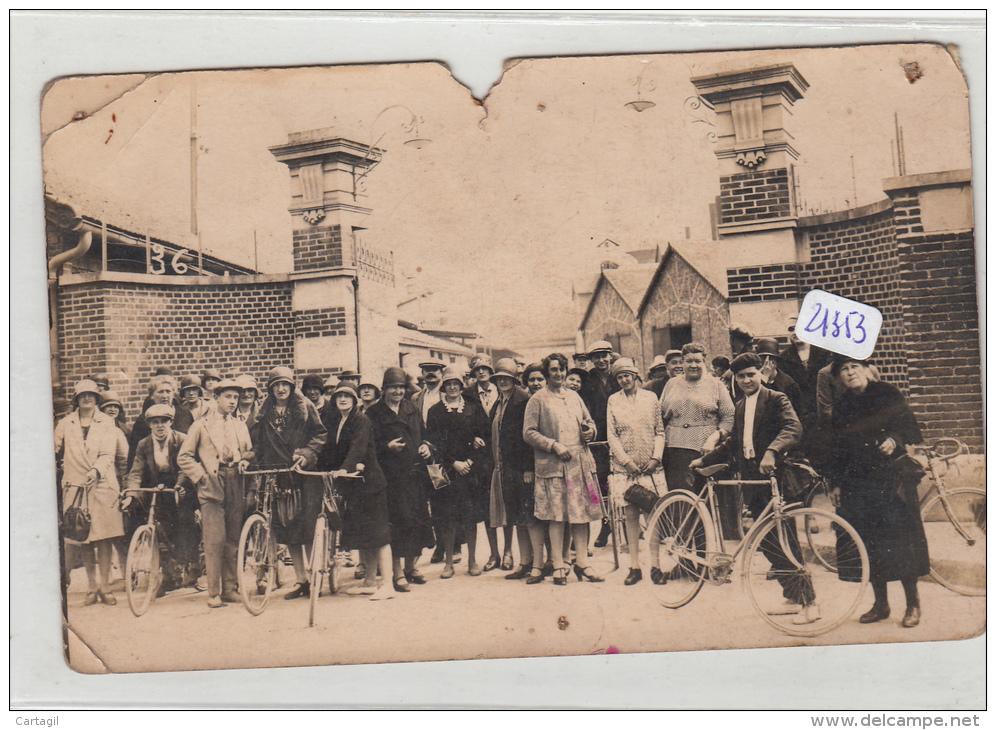 CPA - 67 -  Lauterbourg - Carte Photo Sortie D'usine à Identifier ( En L'état - Déchirure) - Lauterbourg