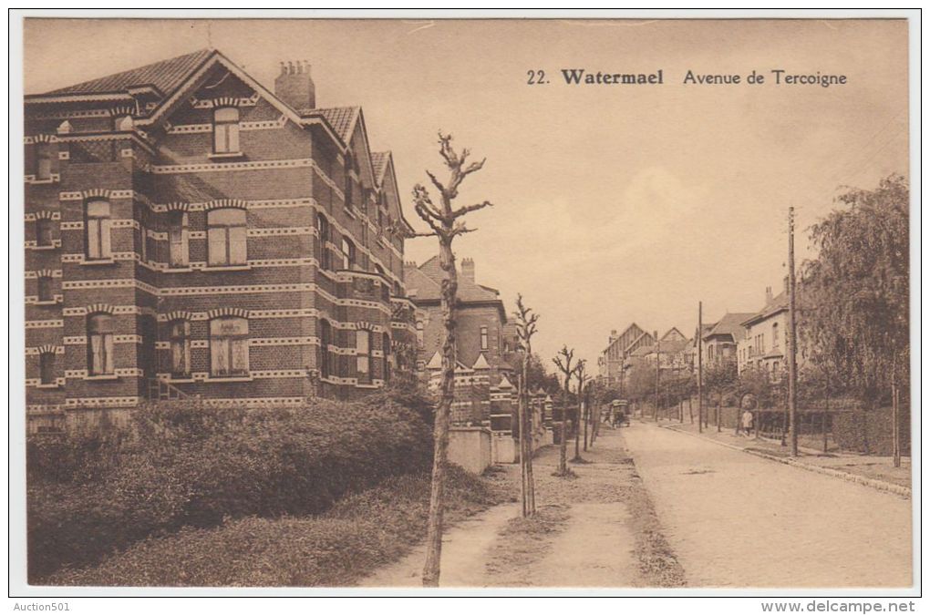 18385g AVENUE De TERCOIGNE  -  Watermael - Watermaal-Bosvoorde - Watermael-Boitsfort