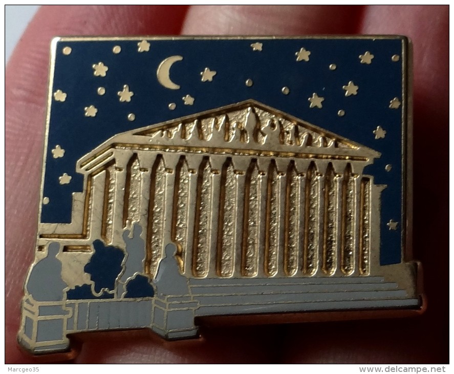 Pin's Assemblée Nationale, Nuit, Paris, Palais Bourbon, Arthus Bertrand - Arthus Bertrand