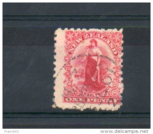 Nouvelle Zelande. 1 Penny - Used Stamps