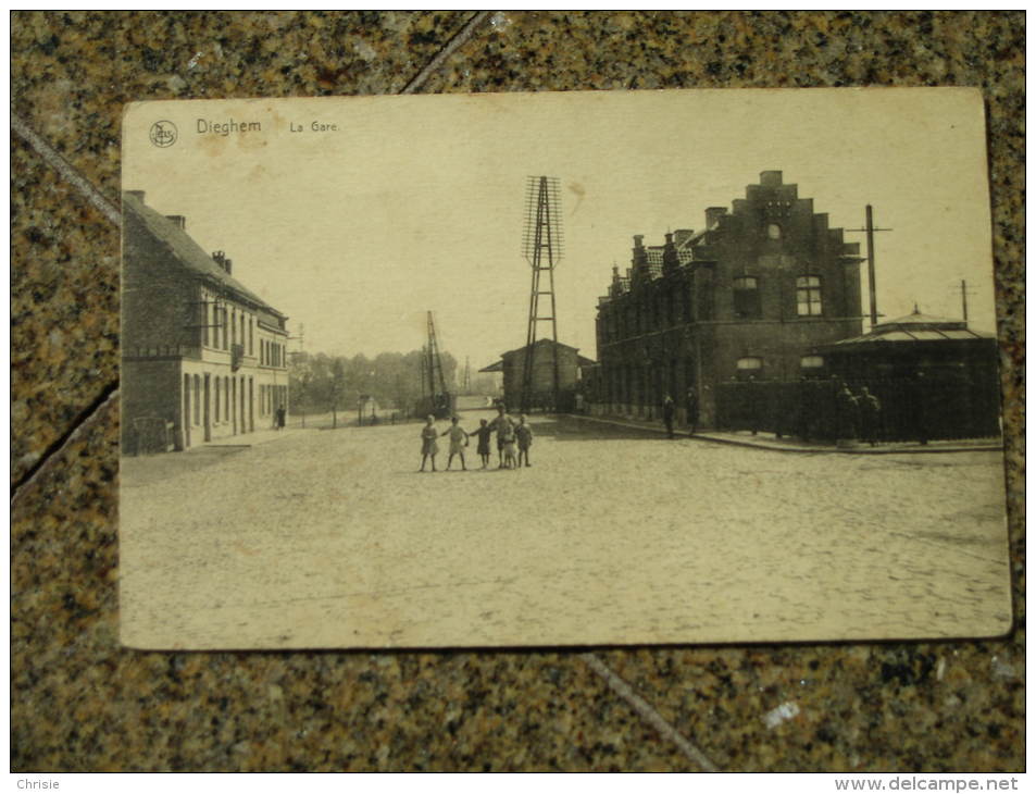 DIEGEM VILVOORDE MACHELEN STATION SPOORWERG NELS L141 - Diegem