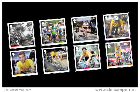 Isle Of Man  2013  Tour De France - Wielrennen  Fietsen Bycicles  Postfris/mnh/neuf - Unused Stamps