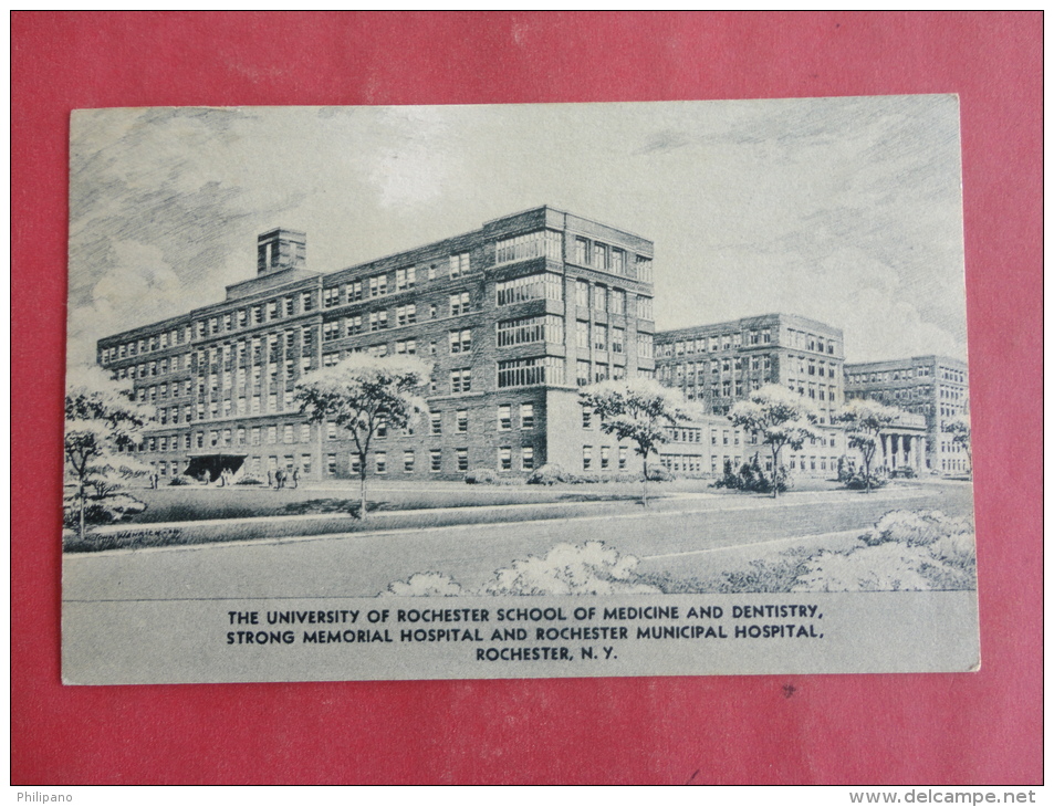 Rochester,NY--The University Of Rochester School Of Medicine And Dentistry--cancel 1949--PJ 139 - Rochester