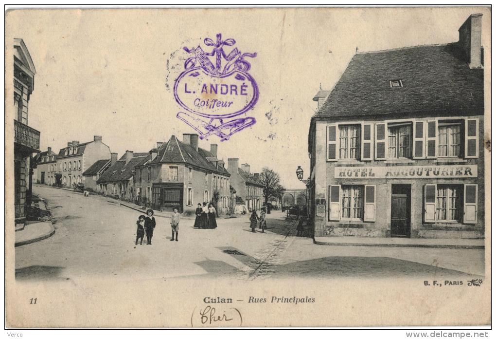 Carte Postale Ancienne De CULAN - Culan