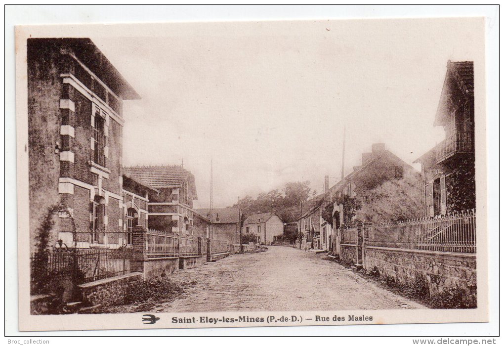 Saint-Eloy-les-Mines, Rue Des Masles, L. Thévenin - Saint Eloy Les Mines
