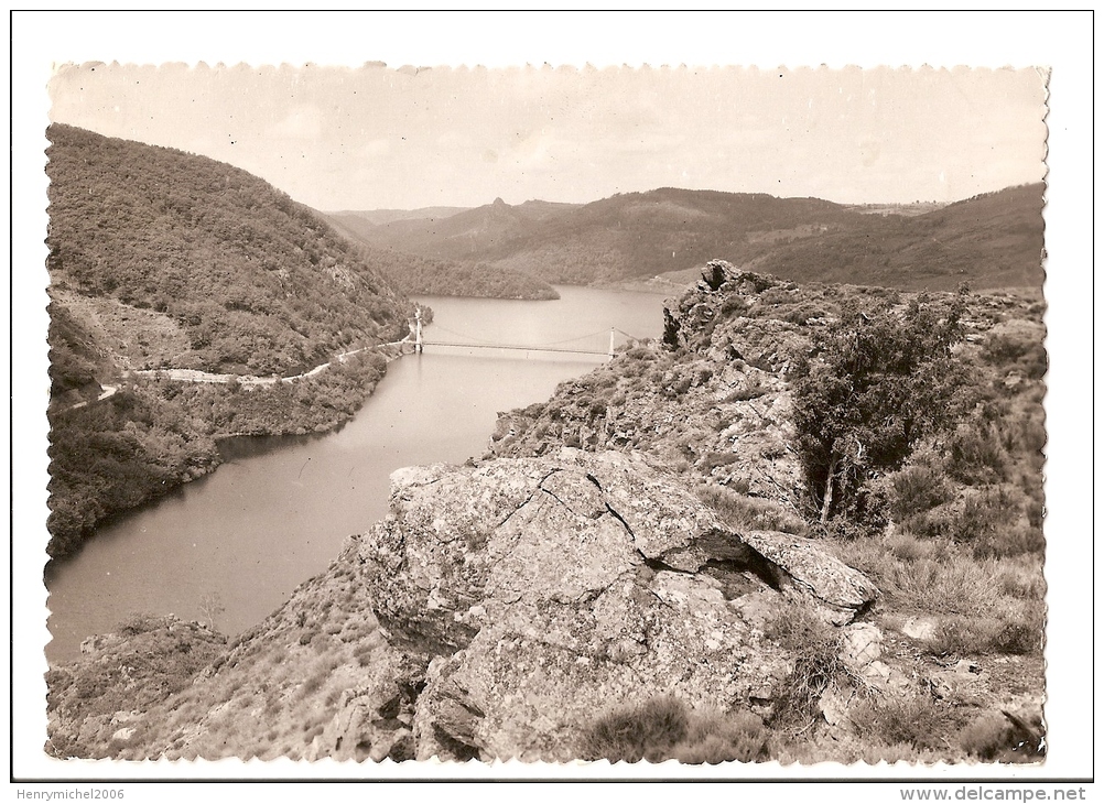 Cantal - 15 - Le Pont De Tréboul Sur Le Lac Sarrans En 1950 - Other & Unclassified