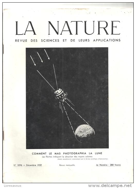 &#8206;La Nature Revue Des Sciences Et Leurs Applications N°3296 Décembre 1959 Comment Le MAS Photographia La Lune - Astronomie