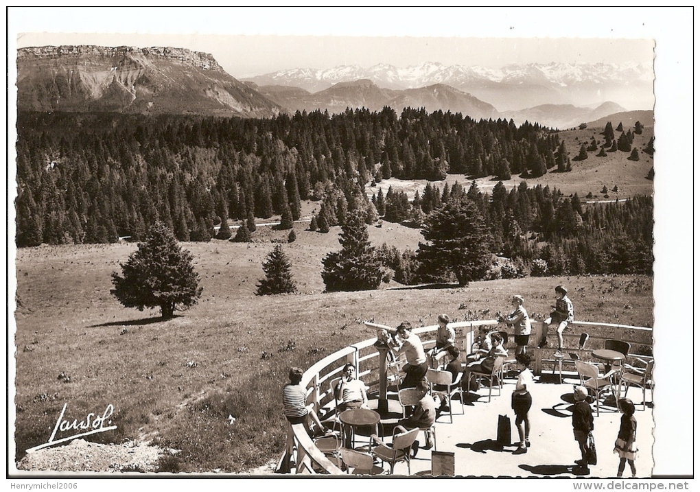 Savoie - 73 - Aix Les Bains Env. Le Plateau Du Revard , Le Margeriaz Et La Chaine De Belledonne - Aix Les Bains