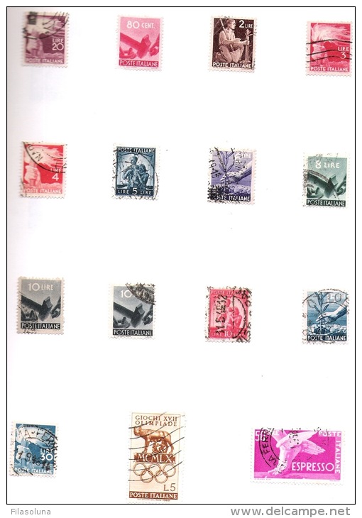 00004 Libreta con colecciones de sellos de Italia y Belgica */ (*) /O  --- OPORTUNIDAD---