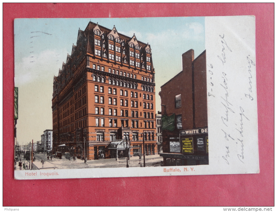 Buffalo,NY--Hotel Iroquois--cancel 1906--PJ 140 - Buffalo