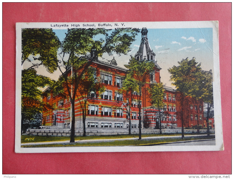 Buffalo,NY--Lafayette High School--cancel 1919--PJ 140 - Buffalo