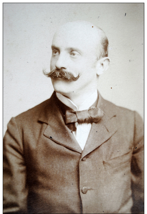 RARE PHOTO ORIGINALE VERS 1880 PAR PIERRE PETIT REPRESENTANT JOSEPH CAILLAUX HOMME POLITIQUE FRANCAIS - Anciennes (Av. 1900)