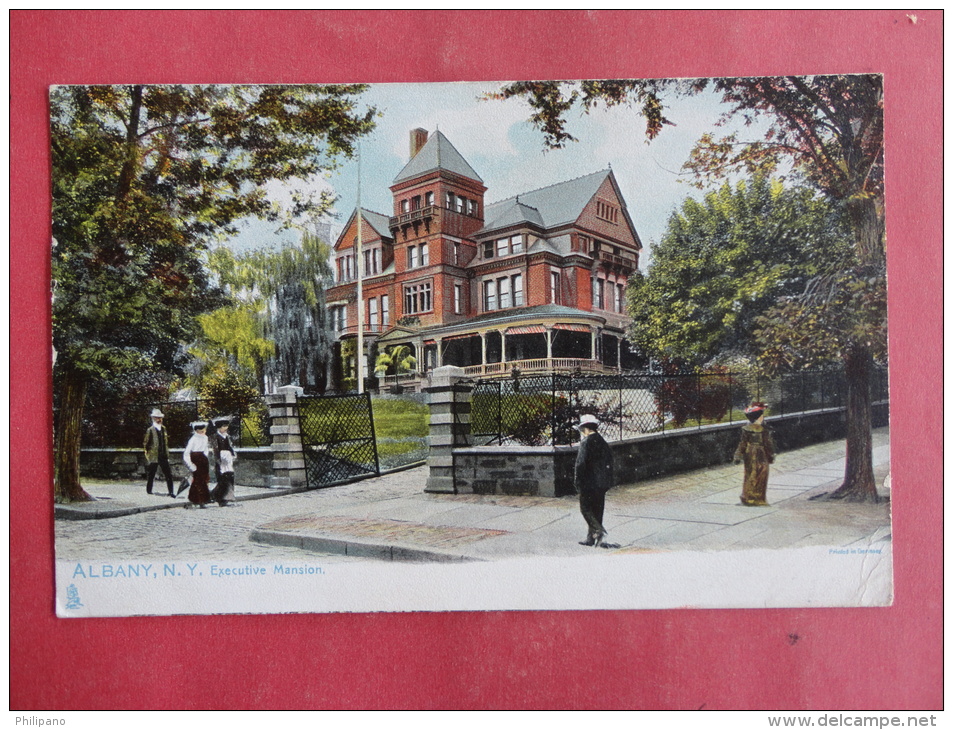 Albany,NY--Executive Mansion--cancel 1911--PJ 141 - Albany