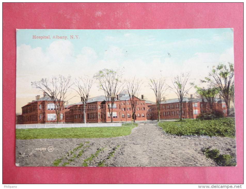 Albany,NY--Hospital--cancel 1908--PJ 141 - Albany