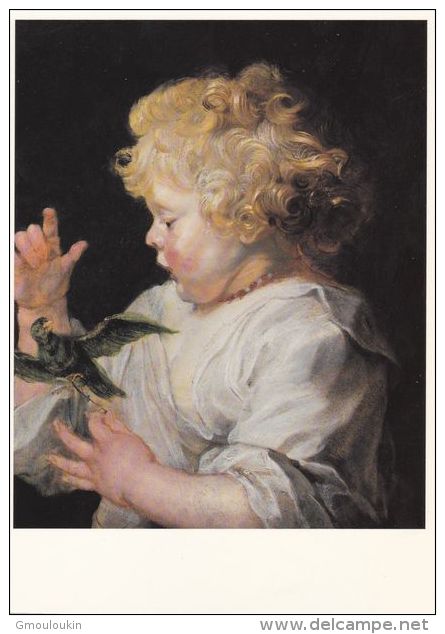 Rubens - L'enfant Et L'oiseau - Das Kind Mit Dem Vogel - Malerei & Gemälde