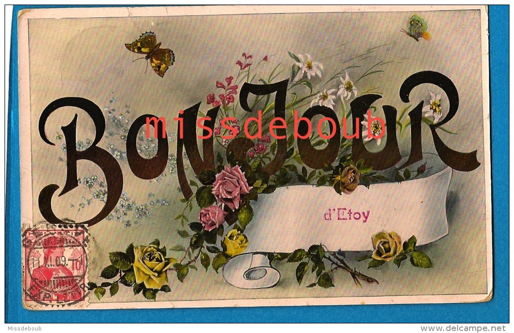 BONJOUR D'ETOY 1909 - Étoy