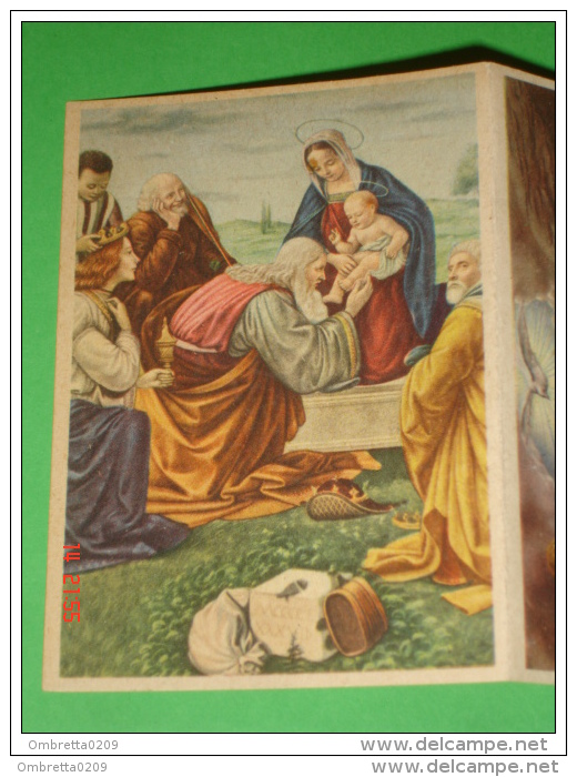 Calendarietto - Anno 1956 - Orfanotrofi Antoniani Suore Povere Di S.Antonio V.Tarcisio ROMA (Annunciazione E Magi - Small : 1941-60