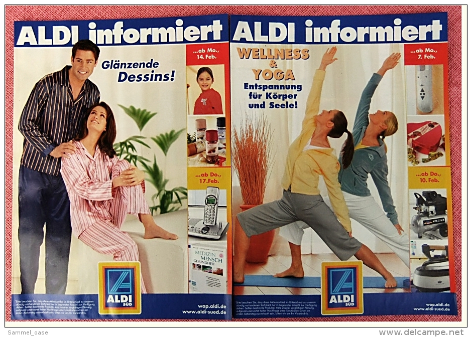 11 X ALDI Informiert 2005 Reklame Prospekte  - Insgesammt  Ca. 220 Seiten - Sonstige & Ohne Zuordnung