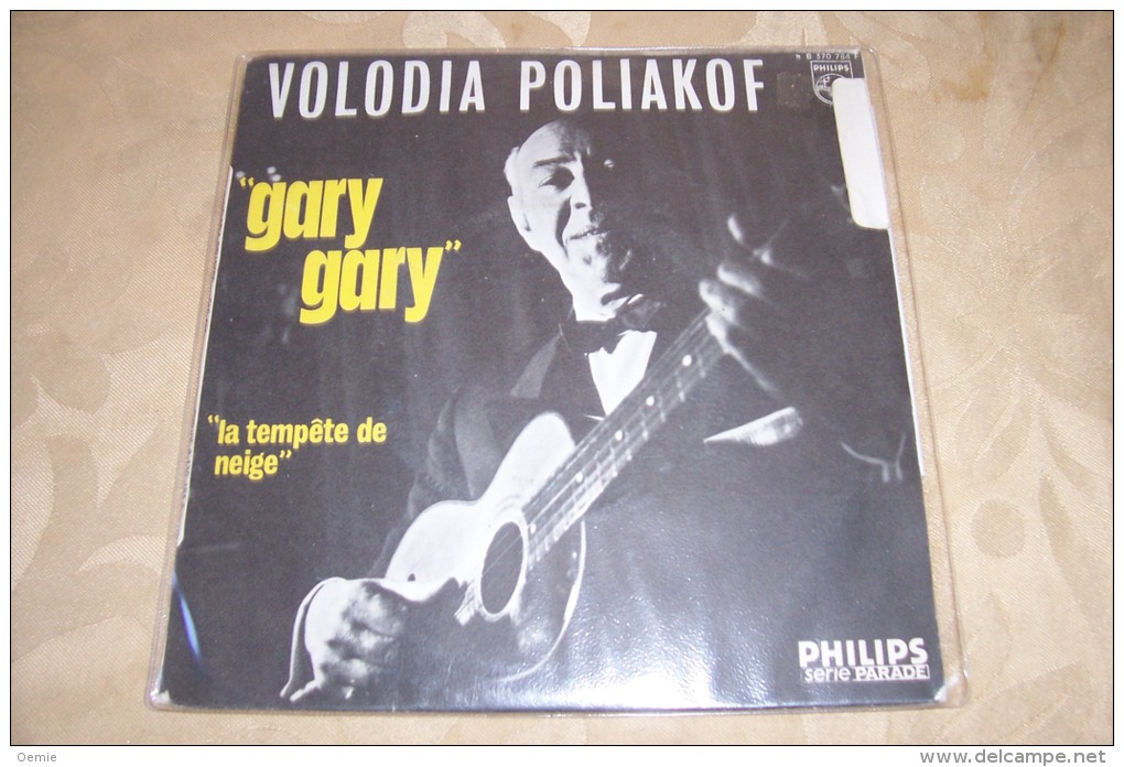 VOLODIA  POLIAKOF  °  GARY GARY   / LA TEMPETE DE NEIGE - Instrumental